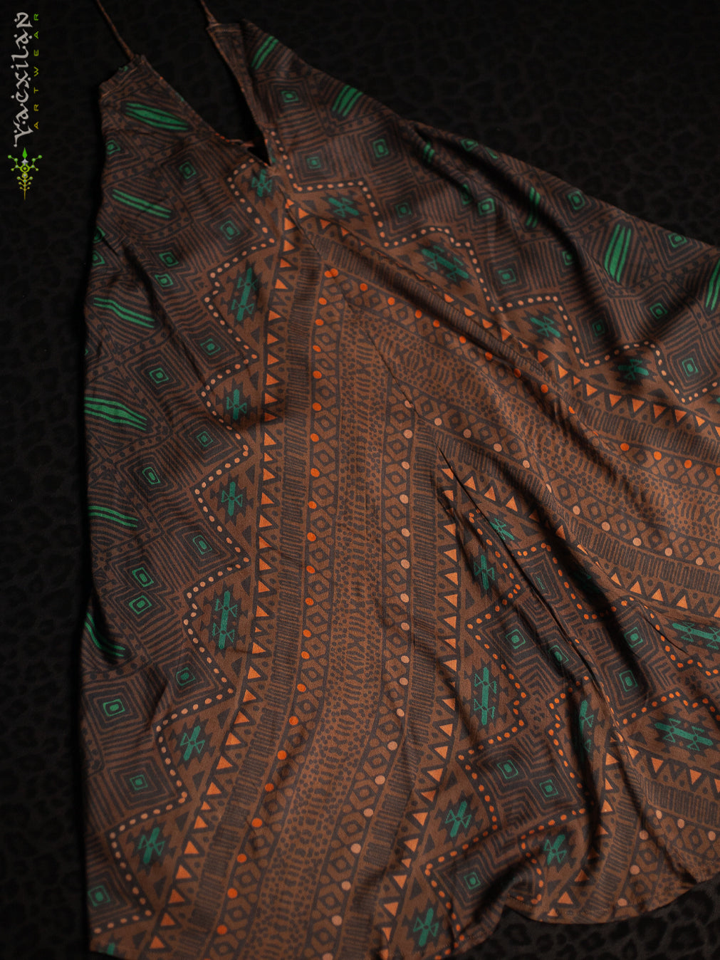 Midi Dress Triangle / Bamboo - MUDGRASS